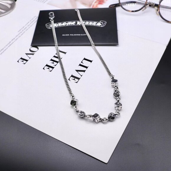Chrome Hearts CH Plus Link Necklace ✨ - Picture 1 of 3